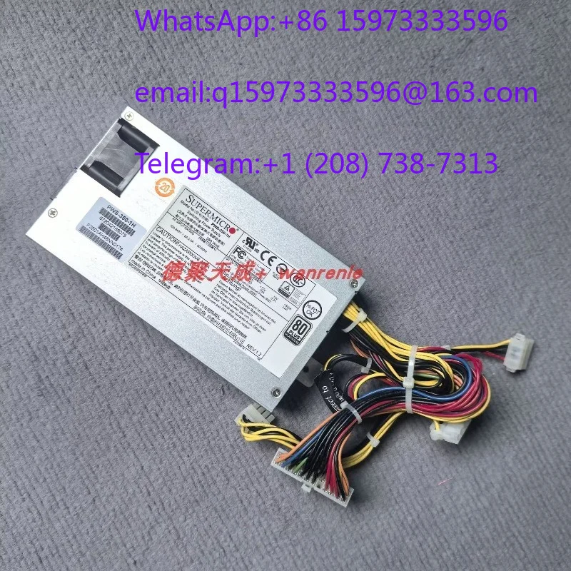 Supermicro PWS-350-1H server power supply, rated 350W industrial computer