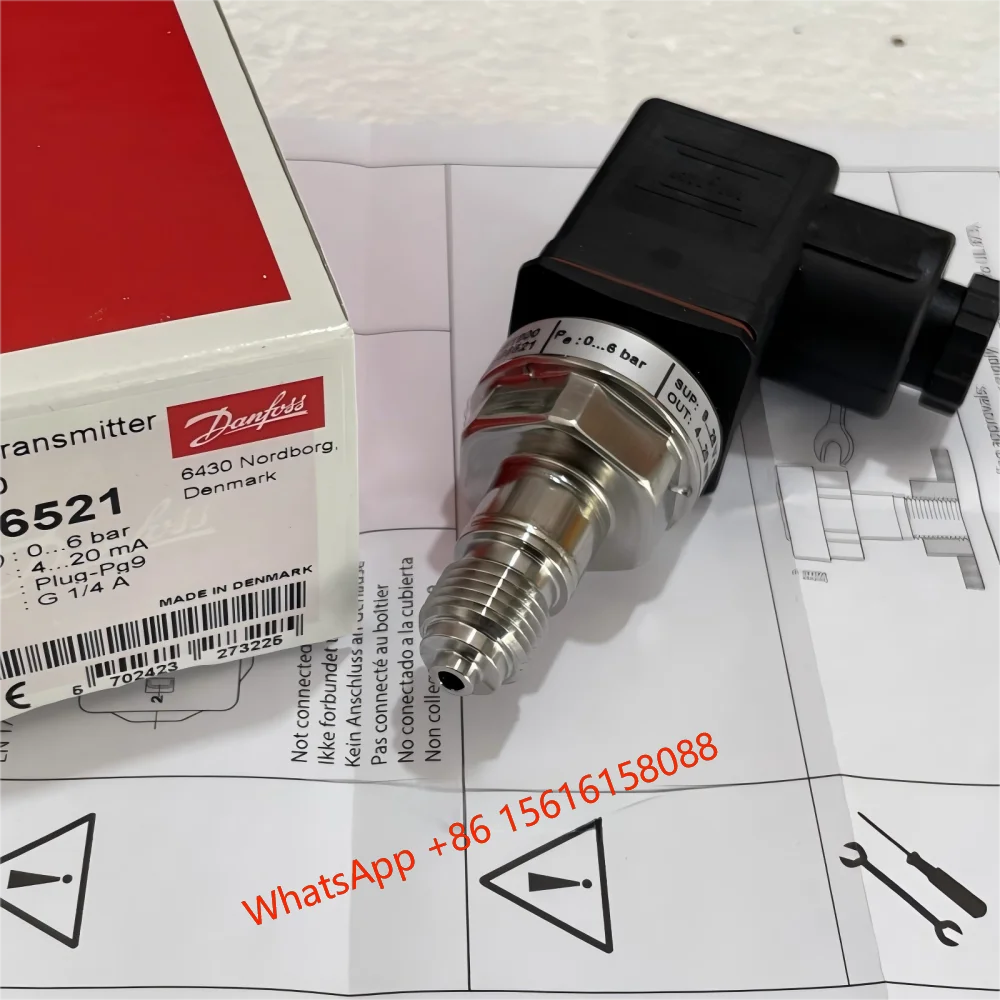 

064G6542 Danfoss MBS1900 Pressure Transmitter 064G6521 064G6522 064G6523 064G6524 Discontinued (Replaced by 064G6571) 064G6531
