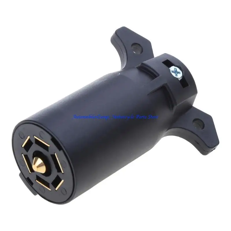

H7BD 7 Way RV Blade Trailer Light Wiring Tester Hitch LED Connector Adapter Pin Plug