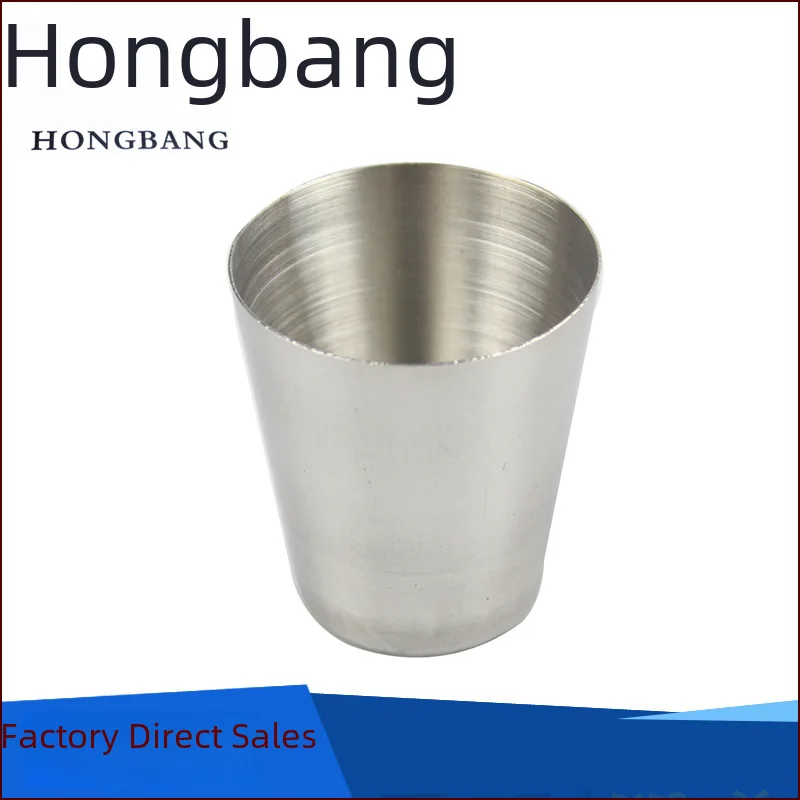 304 household simple stainless steel water Cup South Korea small wine glass suit portable easy to carry HB311 Slushy cup Tatreez