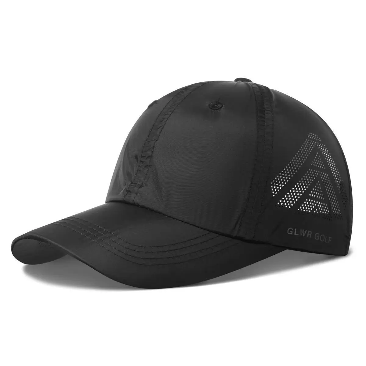 2026 Summer Solid Color Baseball Cap Women's Athleisure Cross Ponytail Hat Mesh Quick-Drying Cap Visor Hat