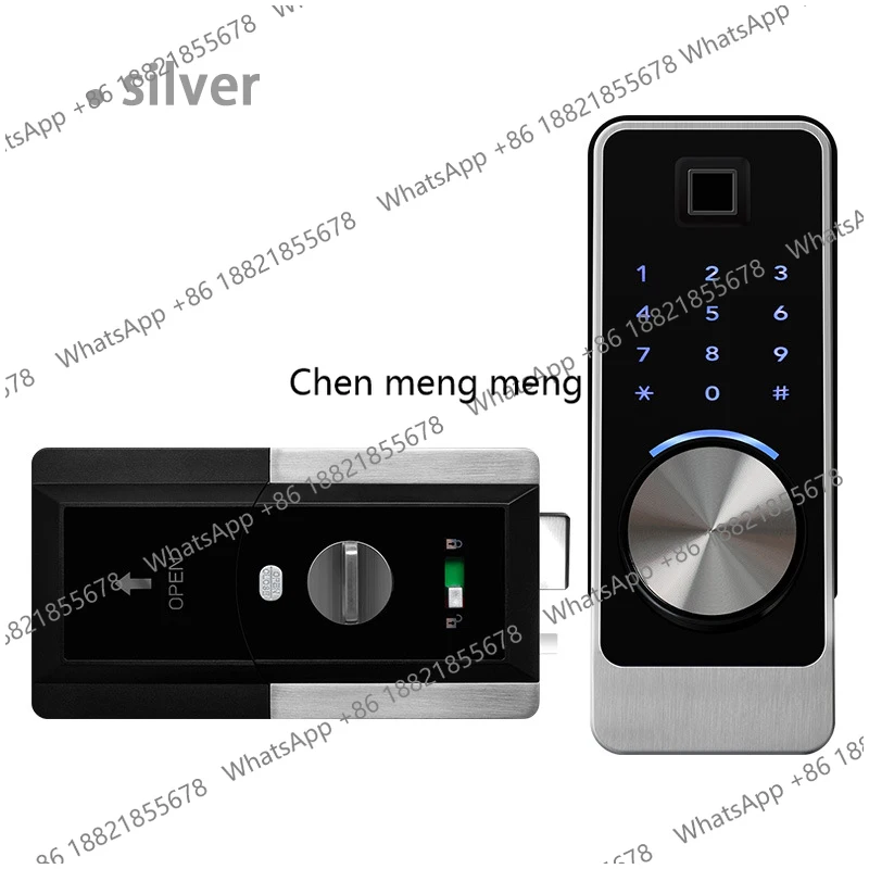 NEW  F6 TT Lock Bluetooth Fingerprint Deadbolt Smart Door Lock Electronic Auto Lock with Password/IC Card/Key/APP Unlock