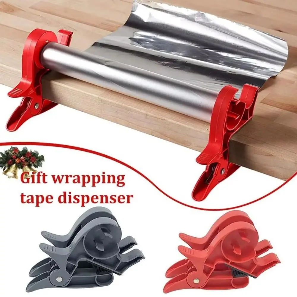 Artifacts Table Clamp Tape Dispenser Tabletop Cutting Tool Gift Wrapping Tool Clip Wrap Holder Paper Roll Holder Arts Crafts