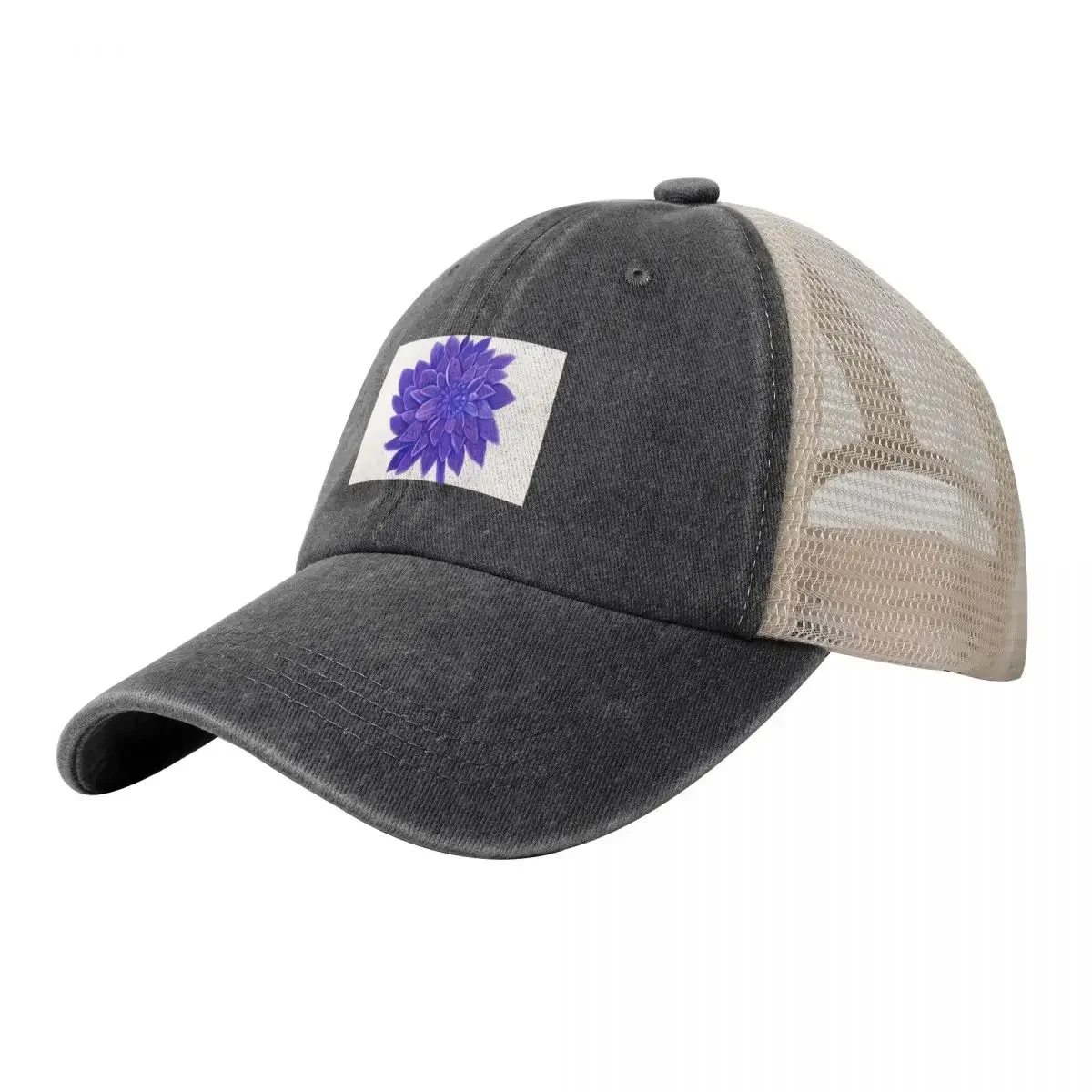 

Purple Dahlia Baseball Cap Luxury Hat dad hat Baseball For Men Women's