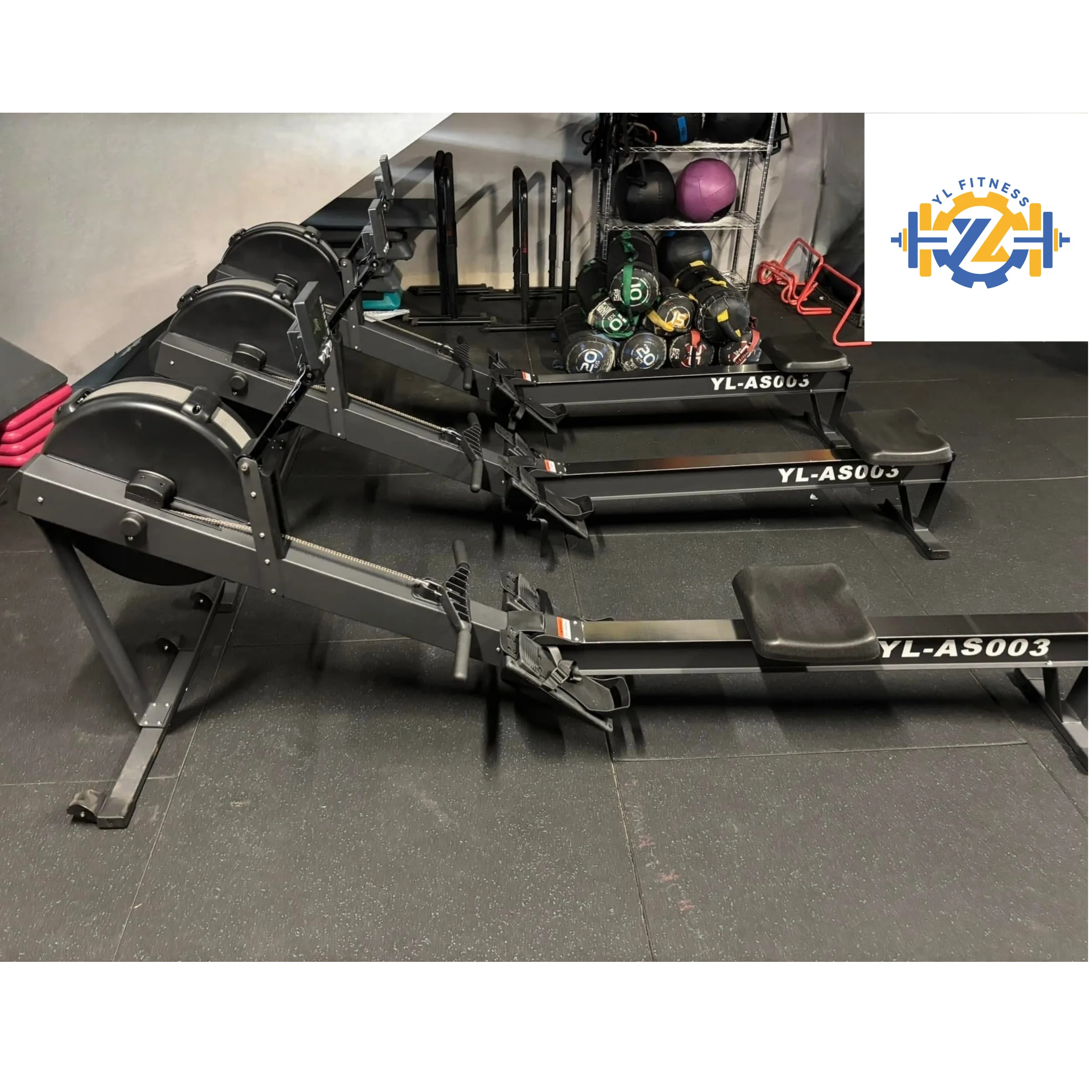 

2025 New Design YL-AS003 Air Rowers and Rowing Machine of Manufacturer Support OEM Gym Equipment Fitness