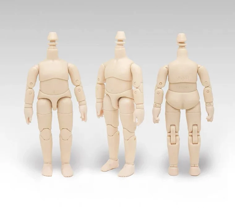 

Make A Little Noise The Body for GSC Clay People, and The Body of Ob11 Doll Joints Can Be Directly Connected doll body 1/12