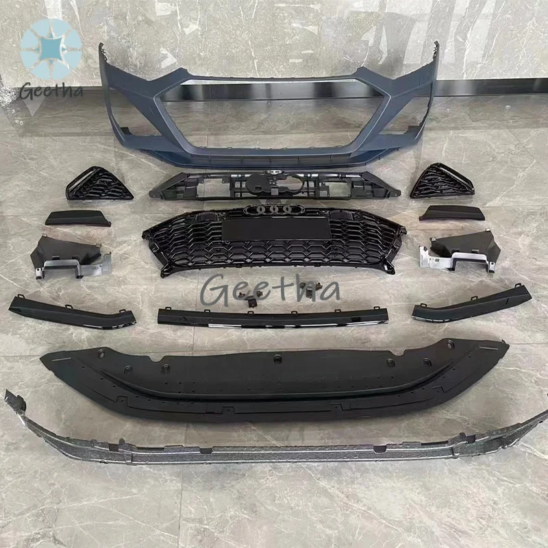 

Car High Quality pp Plastic Body Kit for Audi A7 2019 to RS7 Front Bumper with Grille Auto Parts
