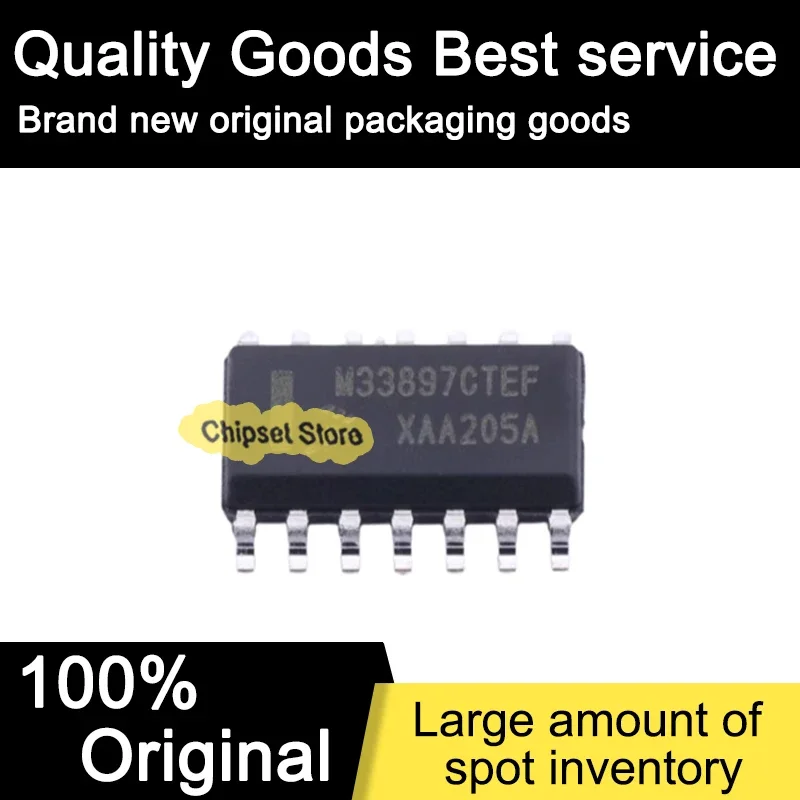 

2pcs/lot MC33897CTEFR2 MC33897CTEF M33897CTEF SOIC IC 100% Brand new