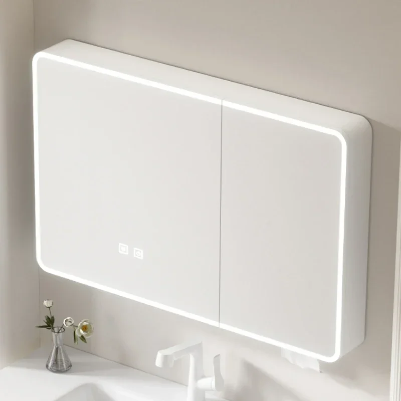 Armarios de baño inteligentes táctiles para el hogar, mueble de almacenamiento de belleza nórdica, montado en la pared, Armadi Specchi