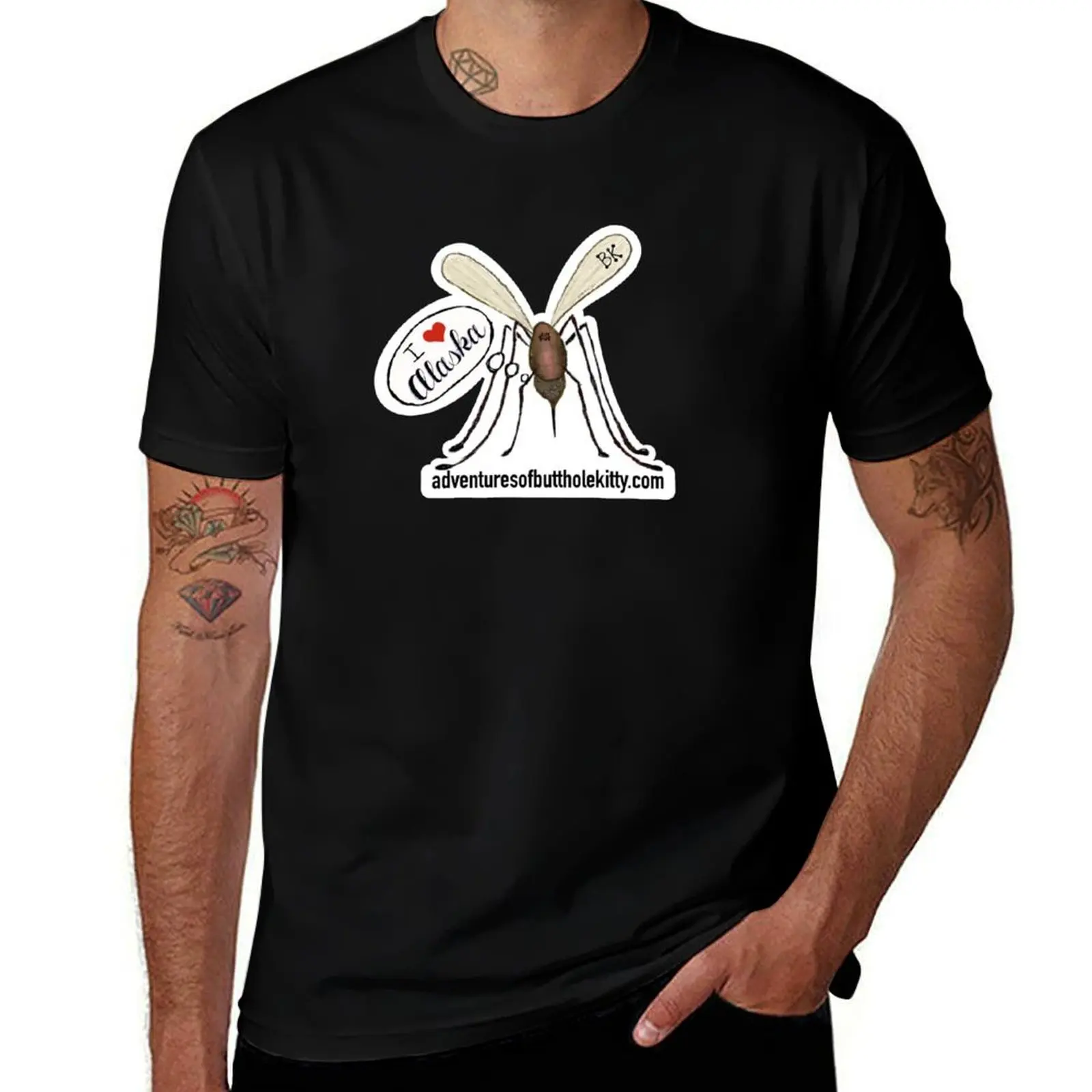 Butthole Mosquito T-Shirt Sun Block Outdoor T-Shirt