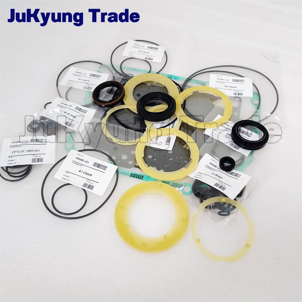 TF71SC TF72SC AWF6F25 6-Speed Automatic Transmission Rebuild Seal Gasket Overhaul Kit For Peugeot BMW MINI