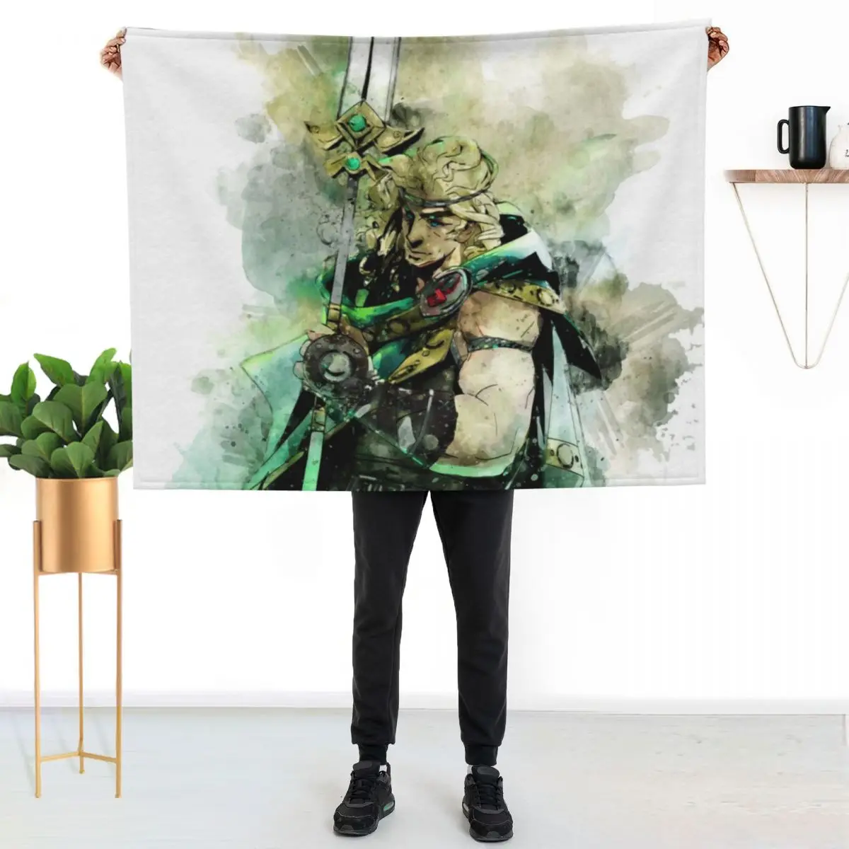 Achilles - Hades (Watercolor) Throw Blanket Kid'S funny gift sofa bed for sofa for winter Blankets