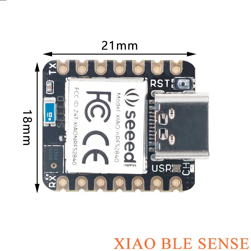 Imagem -04 - Seeeduino Xiao Ble Sensor Development Módulo Board Nano e Uno Microcontrolador Braço para Arduino Ble 5.0 Nrf52840