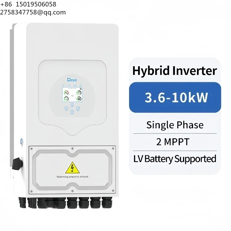 Deye Hybrid Inverter SUN-3.6/5/6/7/7.6/8/10K-SG05LP1-EU-AM2-P Single Phase 2 MPPT LV Battery Deye Sun 8K SG05LP1-EU-AM2-P
