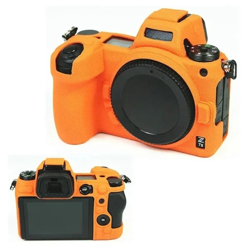 

Camera bag For Nikon Z5 z6ii z7ii Z6 Z7 II silicone skin case body cover protector anti-skid texture design mirrorless cameras