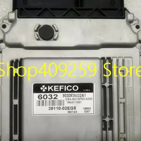 39110-02JE5 0017 ECU MG7.9.8 39110-02EG5 6032 Engine Computer Board ECM 39132-26AG5 A32 For Hyundai RIO Picanto 39123-2B730 0352