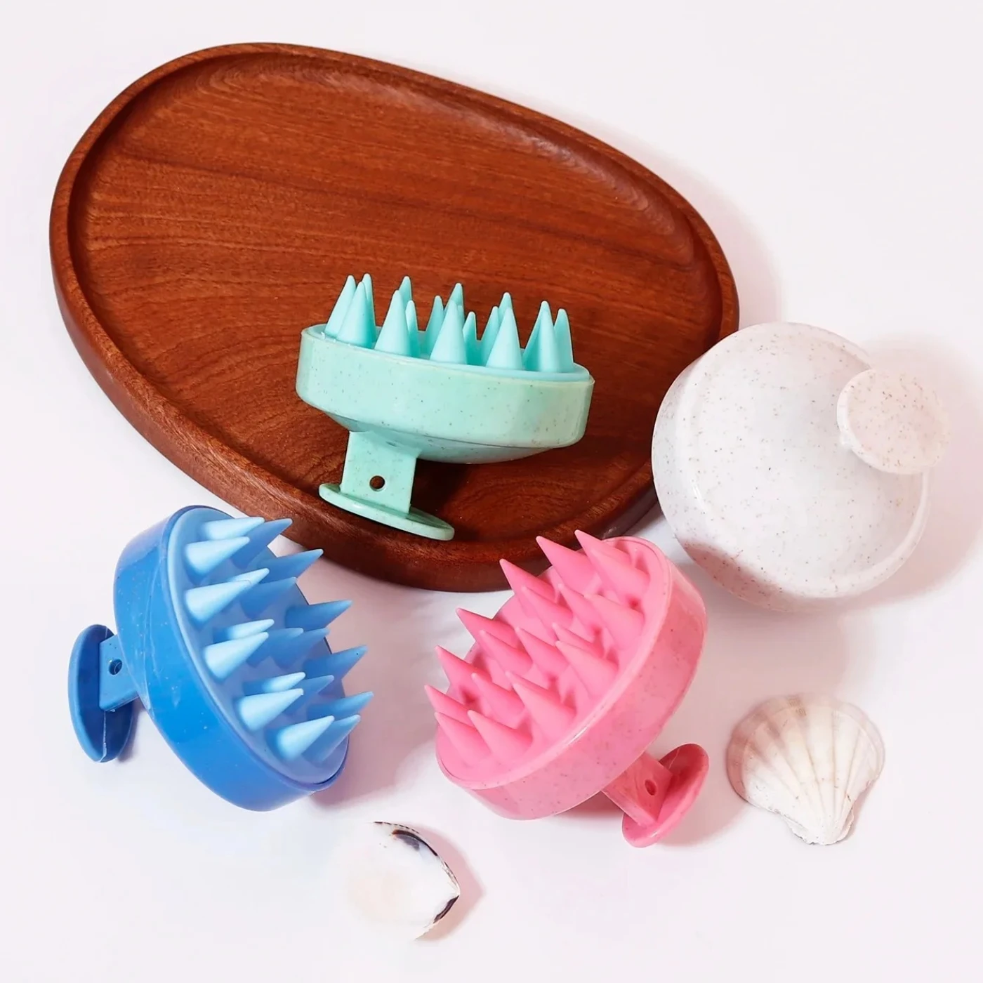 

Hair wash brush, silicone scalp massage comb, soft body massage brush, beauty and hairdressing tool, shower SPA comb