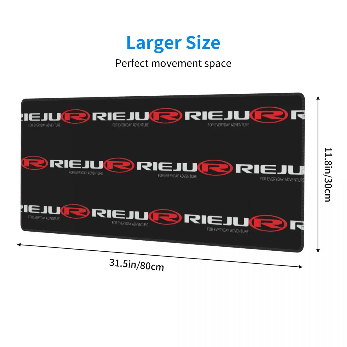 Large Mouse Pad RIEJU Logo Moto Gamer PC Laptop Mats Keyboard Carpet Computer Gaming Office Accessories Desk Mat