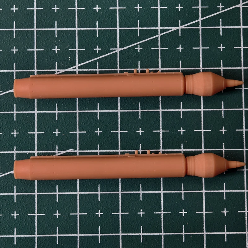 

2PCS Simulated 1/72 Scale S-25O Airborne Rocket 3D Printing Model Air-to-ground Rockets for Fighter Diorama Collection Display
