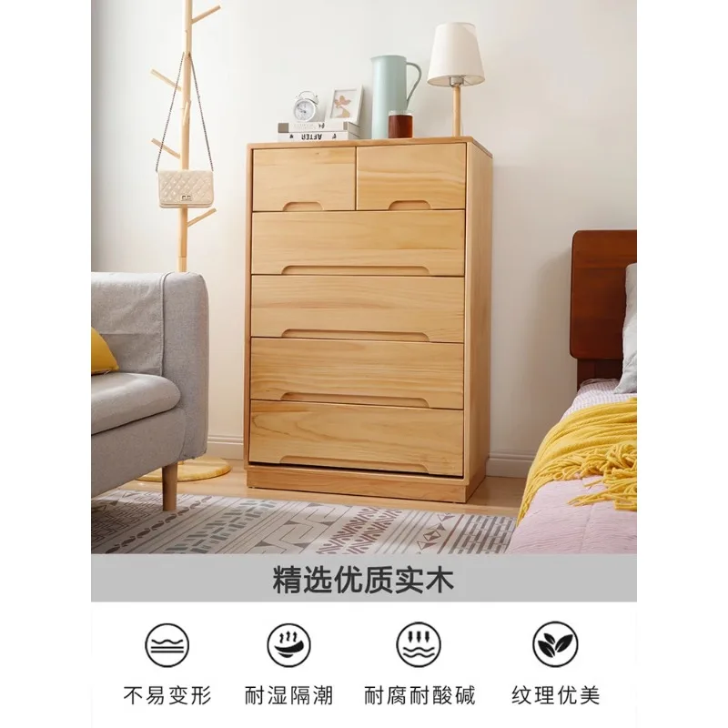 chest of drawers solid wood width 50cm bedroom chest of drawers simple bedside cabinet locker chest of drawers living room stora