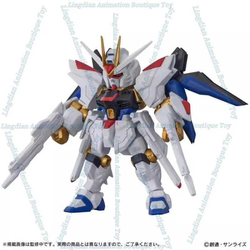 In Stock Original BANDAI Gacha MSE 28 Extraordinary Strike Freedom Gundam Dilanza Warrior Assembly