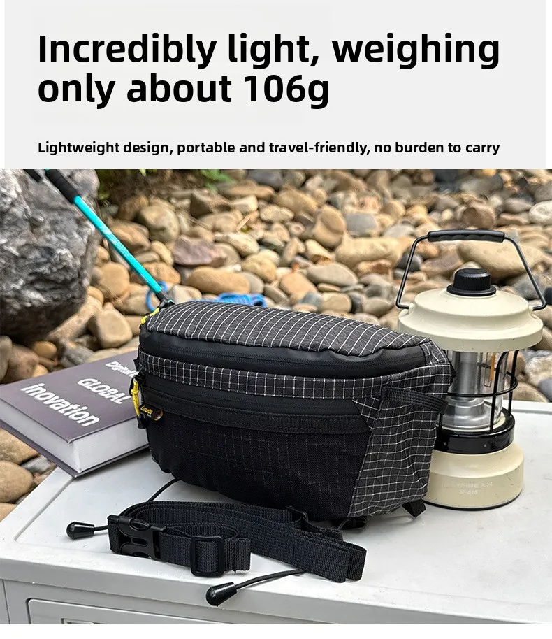 Outdoor Wandern Taktische Brusttasche Große Kapazität Wasserdichte Nylon Umhängetasche Sport-Rucksack Hüfttasche für Männer und Frauen – Detail 2