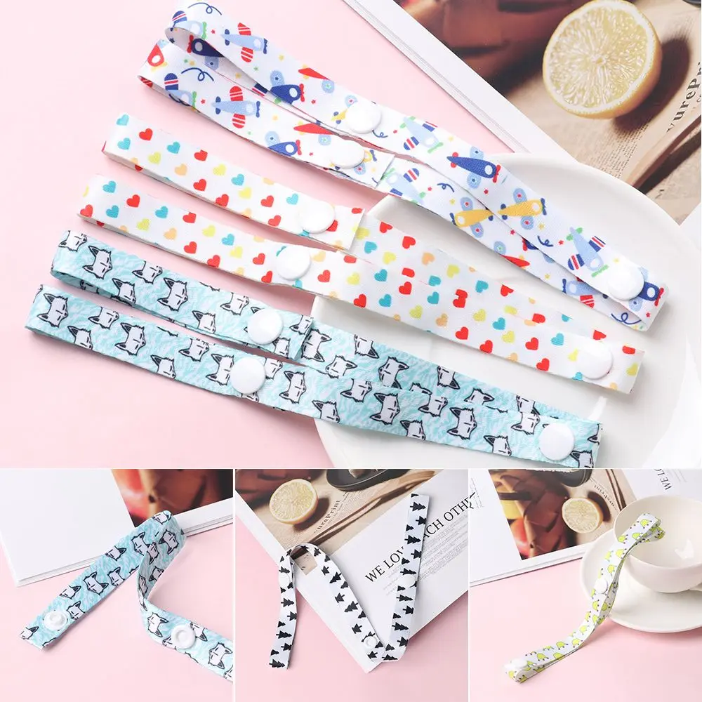 1PC New Baby Stroller Accessories Anti-Drop Hanger Belt Holder Toys Stroller Strap Fixed Car Pacifier Chain