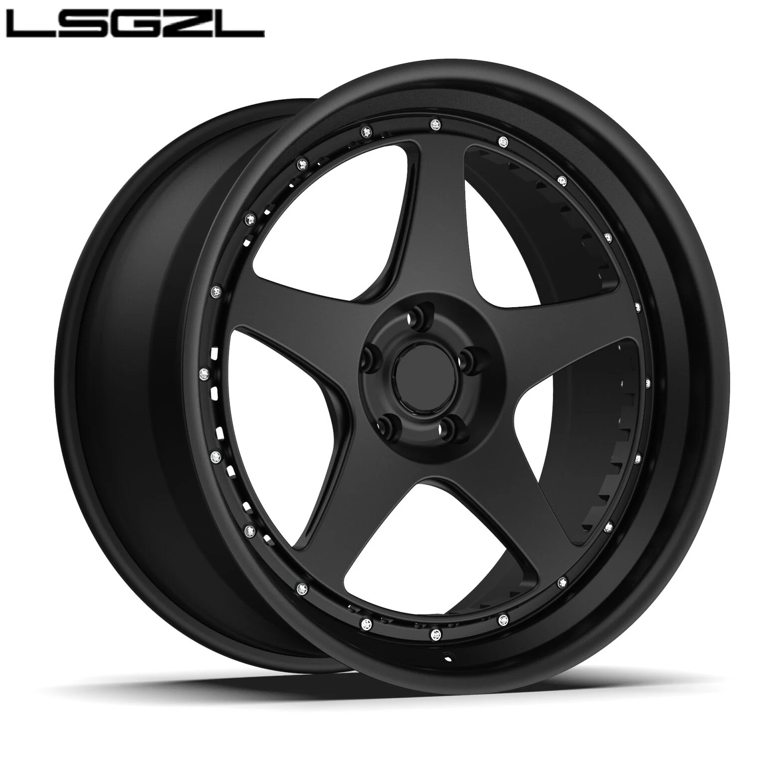 

Luxury Forged Gold Supercar Wheels 5x114.3 5x127 Alloy Spokes Design for Ferrari 812 GTS for luxury 992 Turbo S 4x4 Cars