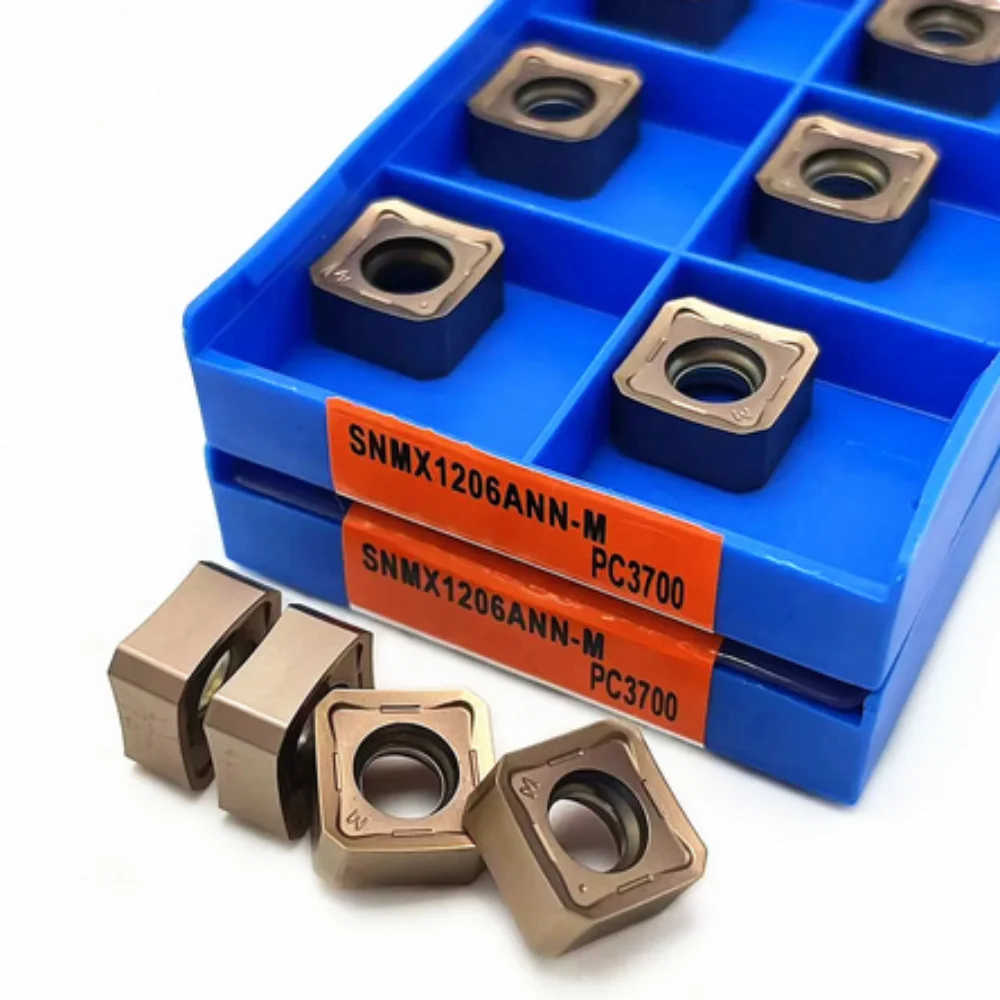 KORLOY SNMX1206ANN SNMX1206ENN SNMX1206QNN-MM SNMX1206MF PC6510 PC3700 PC5300 Original SNMX1206 Carbide Insert SNMX Inserts