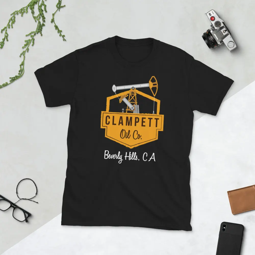 Clampett Oil T Shirt Beverly Hills CA for Hillbillies