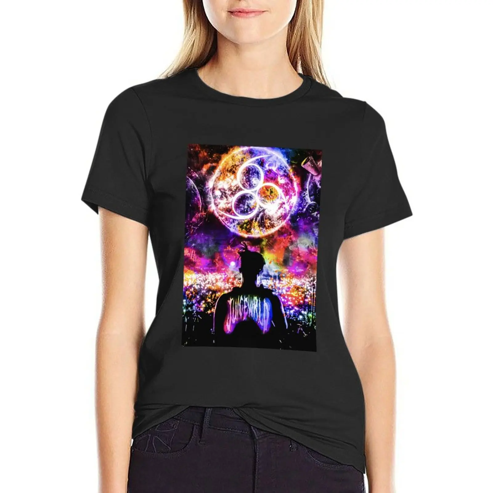 

wrld tour T-Shirt shirts graphic tees oversized summer clothes plain clothes for Women