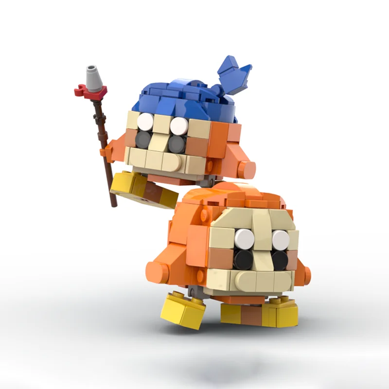 172 قطعة MOC وادل دي باندانا والعتاد ألعاب الفيديو اكسسوارات نموذج اللبنات الهندسة المعمارية هدايا عيد الميلاد اللعب الطوب