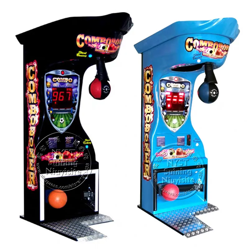 Adults Kick and Boxing Training Big Punch Tickets Redemption Games Amusement Park Game Center Bar Coin Operated Arcade Machine