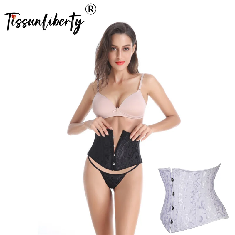 24 Steel Ribs Women's Tight Corset Mujer Vintage Sexy Underwear Waist Trainer Slimming Body Shapewear Tops for Women Steampunk