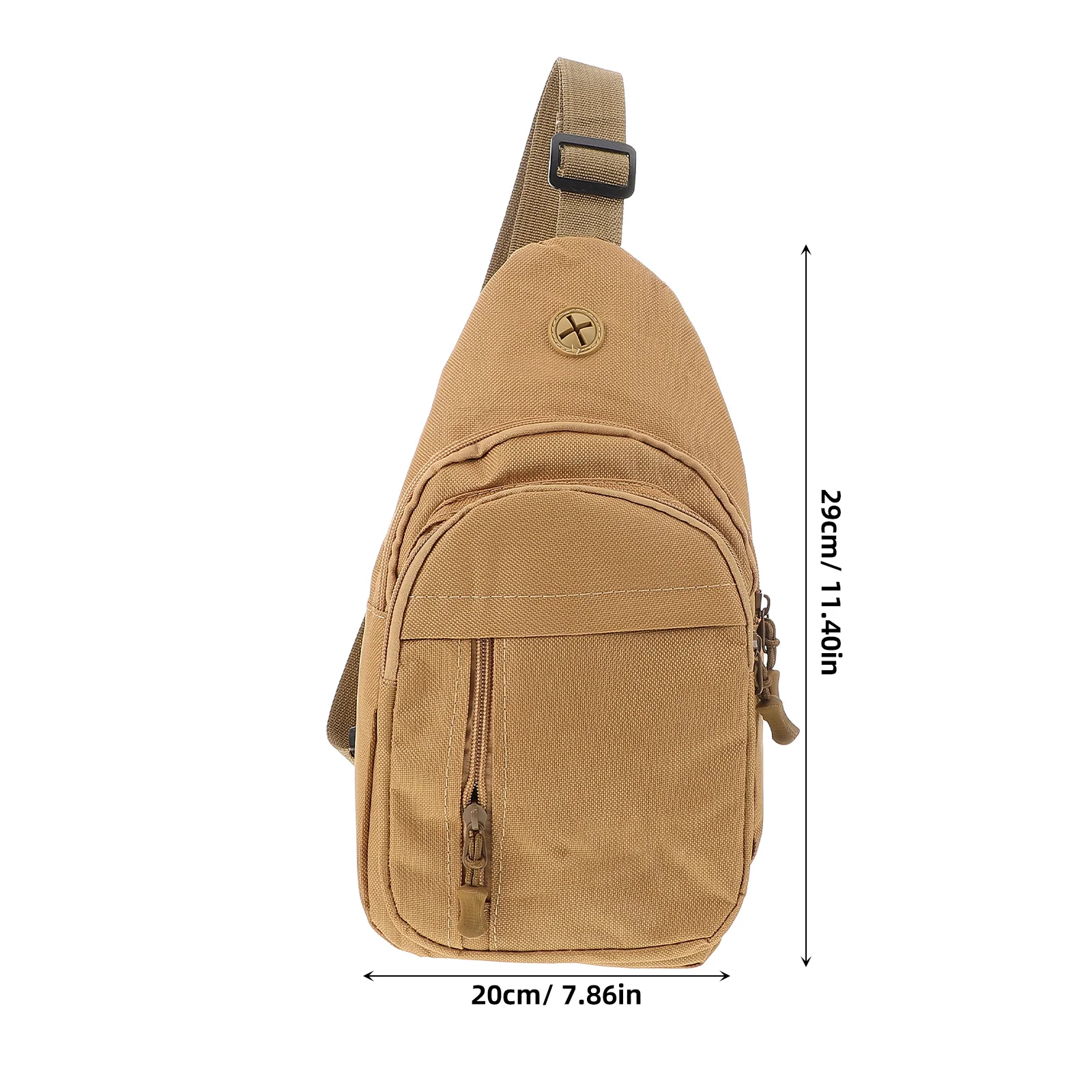 حقيبة صدر الصيد متعددة الوظائف مقاومة للماء للمشي لمسافات طويلة في الهواء الطلق والجري ومنظم أدوات الصيد خفيف الوزن #2