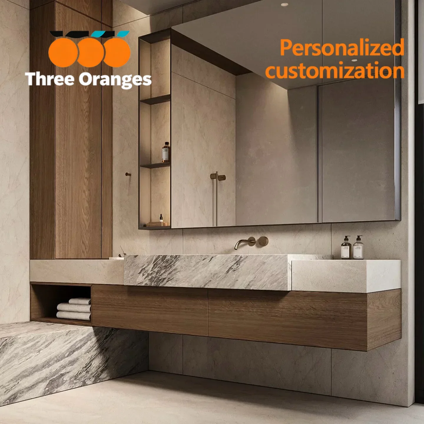 Hand Polished Natural Boulder River Stone Sink Raw Edge Solid Rock Wash Basin for Outdoor Courtyard Resort Bathroom