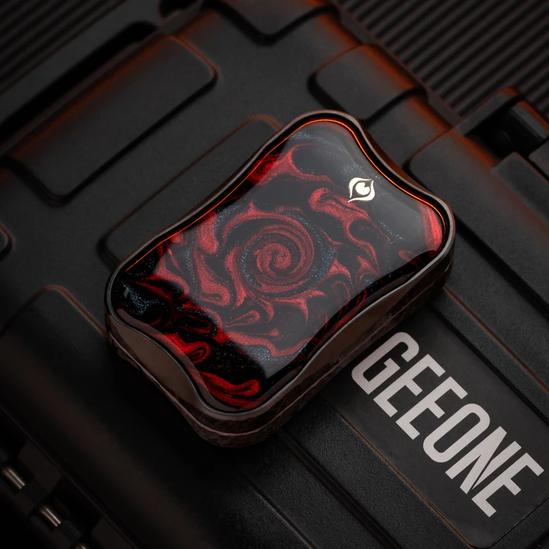 Queyin 流砂 EDC 競争力のある無制限の指先機械式金属プッシュカード解凍デスクトップおもちゃギフト