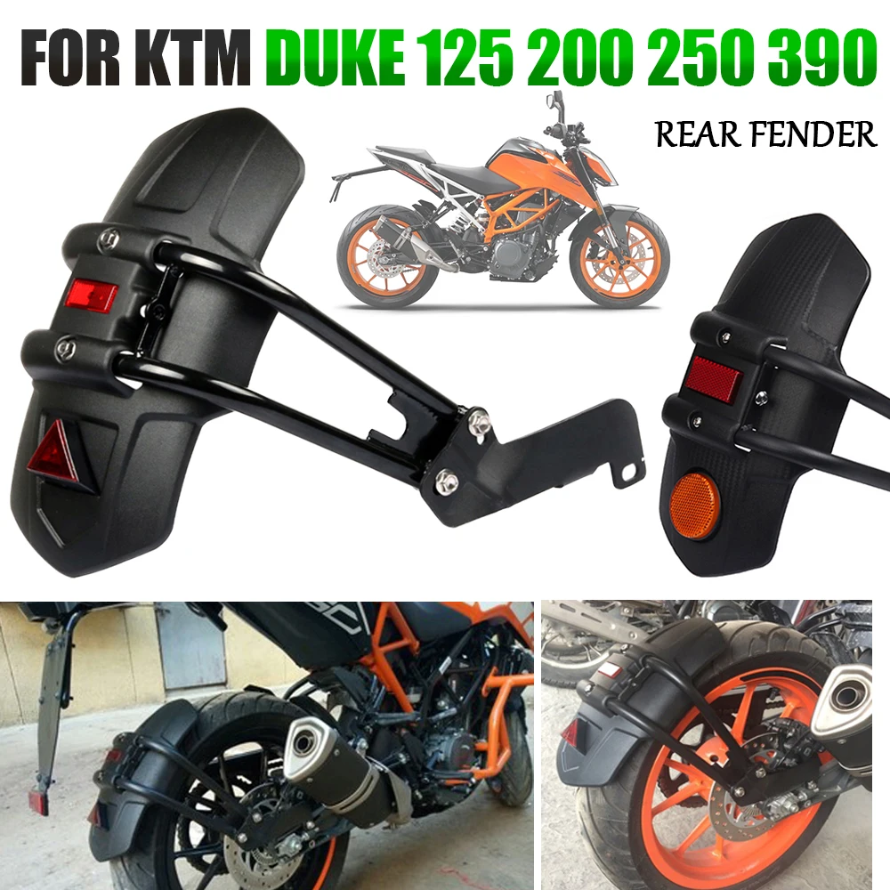 For KTM DUKE390 ADV DUKE 390 125 200 250 DUKE125 2020 2021 Motorcycle Accessories Rear Fender Mudguard Wheel Cover Splash Guard