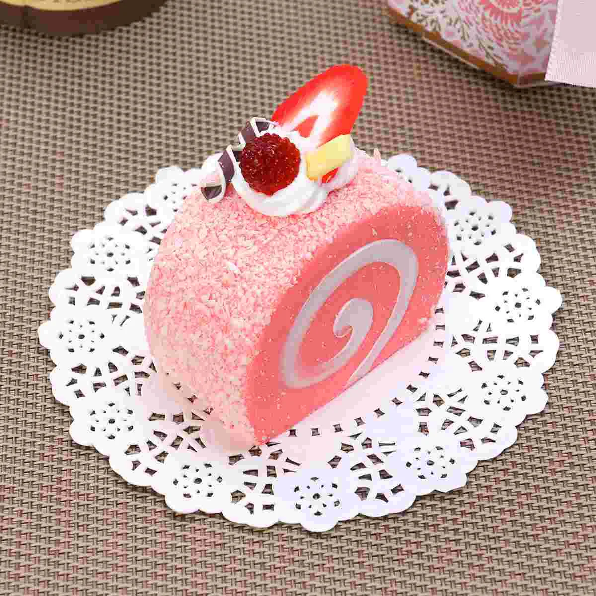 

Creative Artificial Cake Fake Simulation Realistic Food Imitation Faux Replica Sprinkle Cake Bread Dessert for Home Kitchen Part