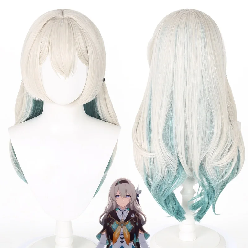 

Firefly Cosplay Wig Anime Game Honkai Star Rail Firefly Hair