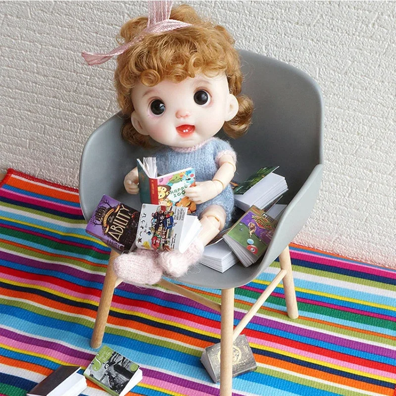 

D03-P063 детская игрушка ручной работы 1/12 1/8 1/6 BJD.SD аксессуары для кукол BJD/SD кукла реквизит для фотосессии страница комиксов 2 шт./компл.