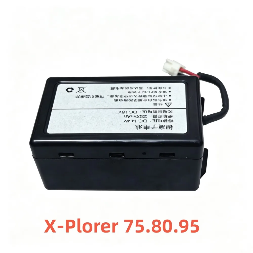 2200mAh 14.4V for Rowenta RS-RT900815 X‑Plorer 75 80 95 Sweeping Robot Battery