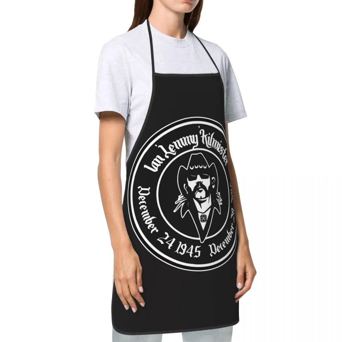 Custom Unisex Rock Star Lemmys Kitchen Chef Cooking Baking grembiule uomo donna Tablier Cuisine for Painting