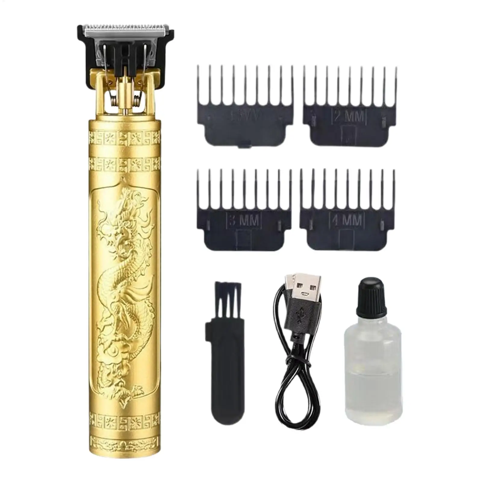 Cordless Hair Clippers Cordless Trimmers Kit Professional Grooming Tool for Daily Maintenance Post-Shower Travel Camping Sports - view 2