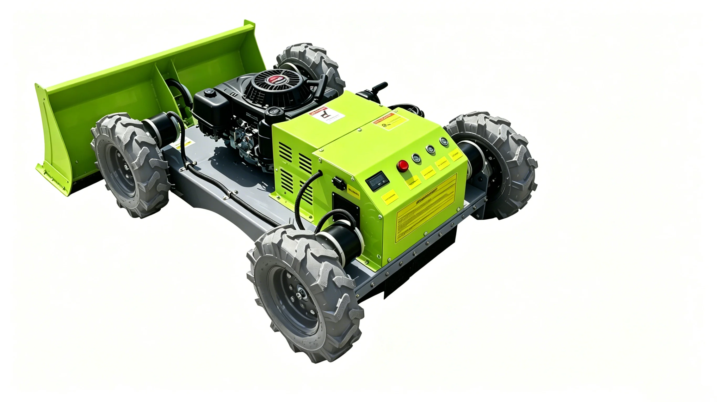 Reel Handle - Tractor Mounted 3 Point Linkage Lawn