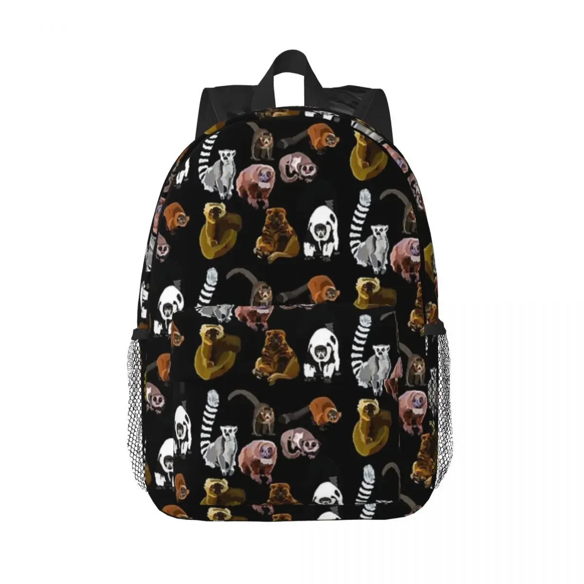 Mixed Lemur Backpacks Teenager Bookbag Cartoon Students School Bags Laptop Rucksack Shoulder Bag Large Capacity