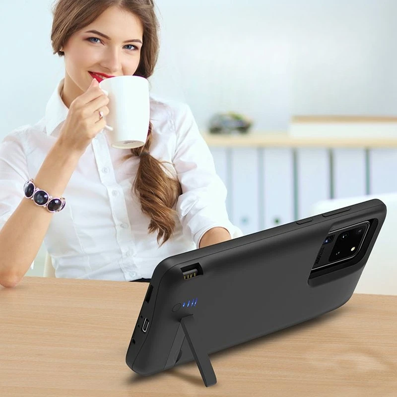 

20000mAh for Samsung S22 Ultra Back Clip Battery S22 Plus Wireless Charging Power Bank S21U Mobile Fast Charging Power Bank