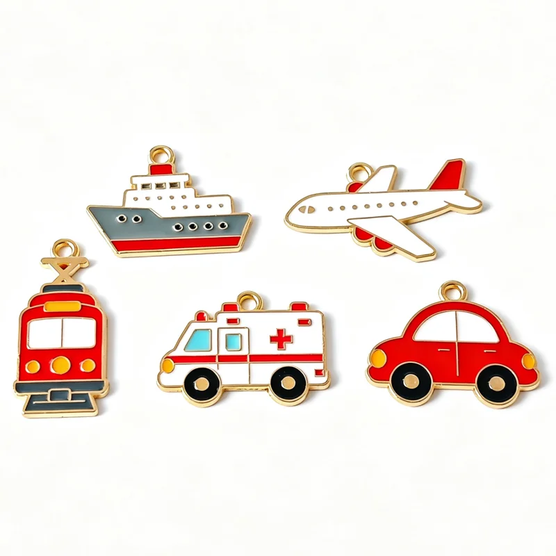 AliExpress – 10pcs transportation vehicles, cars, airplanes, alloy drip oil accessories, DIY keychains, pendants, pendants