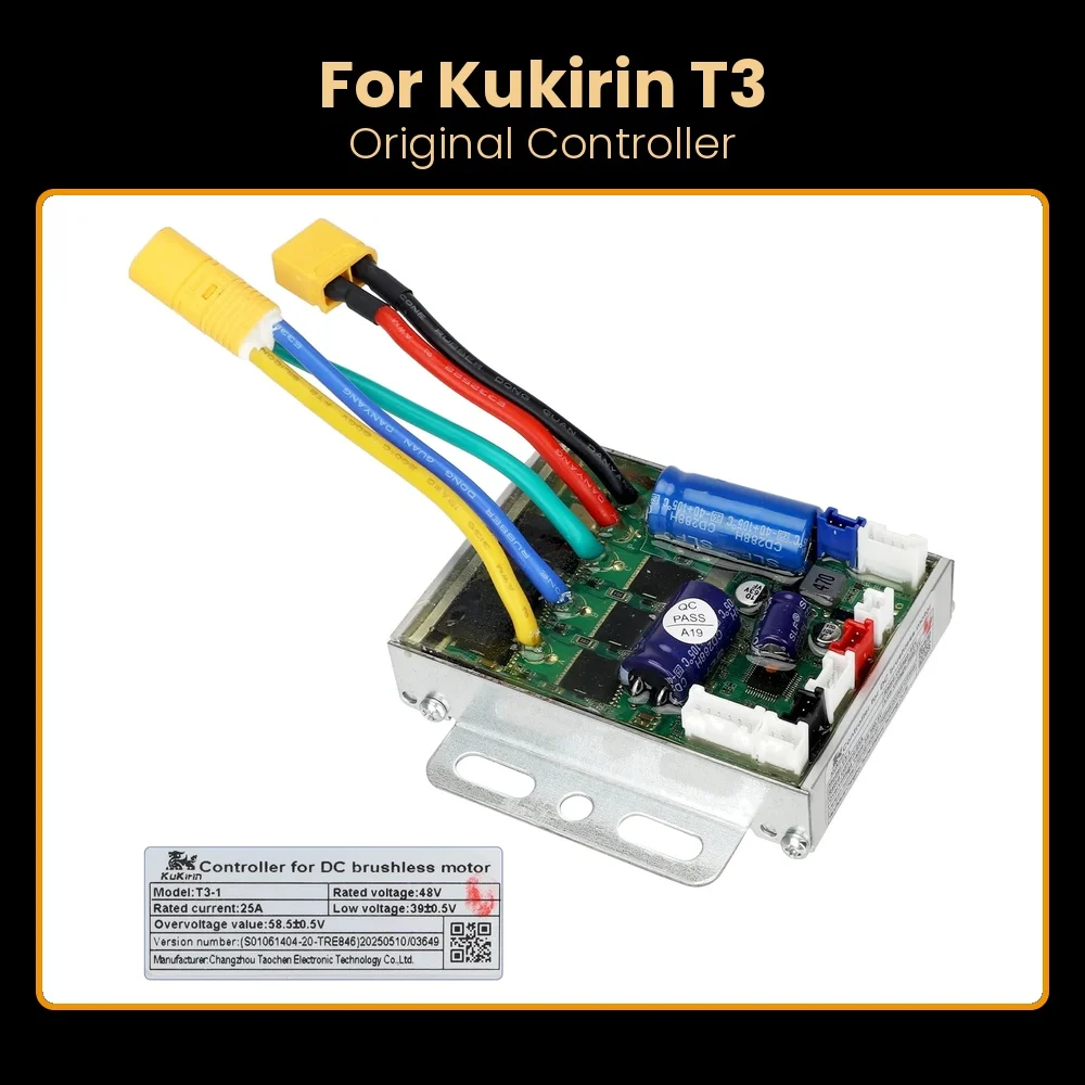 Original Controller For KuKirin T3 Electric Scooter Central Control Board Drive Control ESC Module for Repair parts