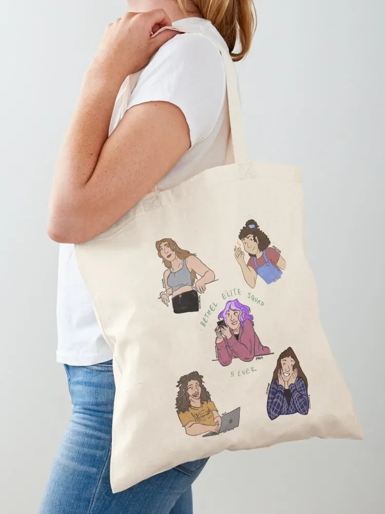 

BETHEL ELITE SQUAD 5EVER Tote Bag Customizable tote bag tote bags cloth bags shopping bags foldable Beach bag